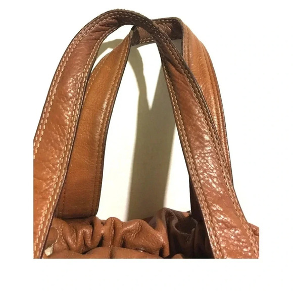 Michael kors brown distressed leather satchel handbag - Picture 3 of 9